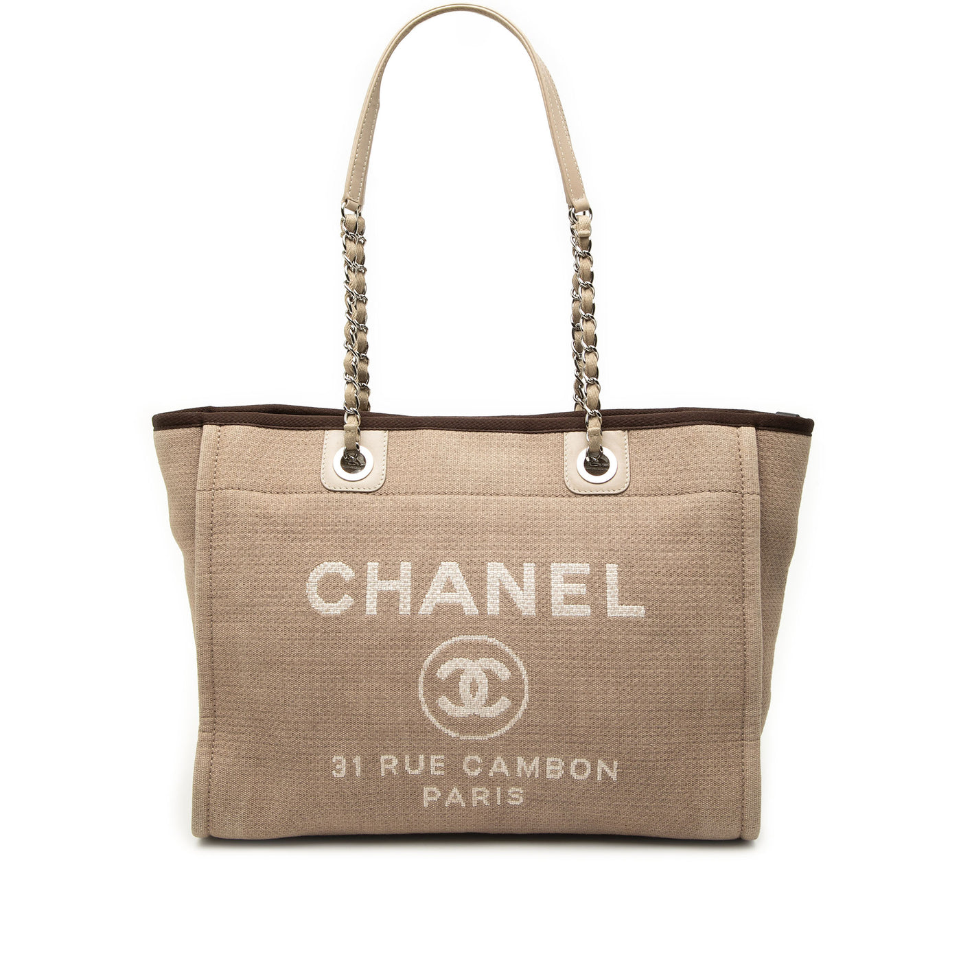 Small Canvas Deauville Tote - Image 1