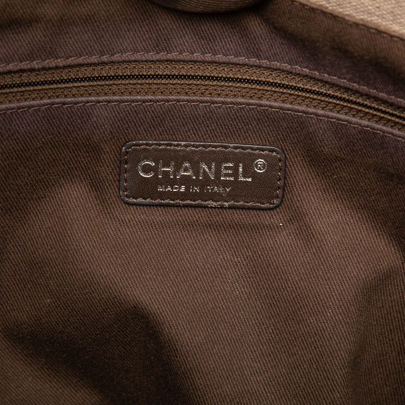 Small Canvas Deauville Tote - Image 5