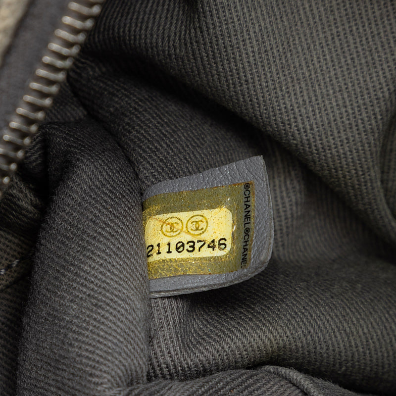 Large Canvas Deauville Bowling Bag - Image 6