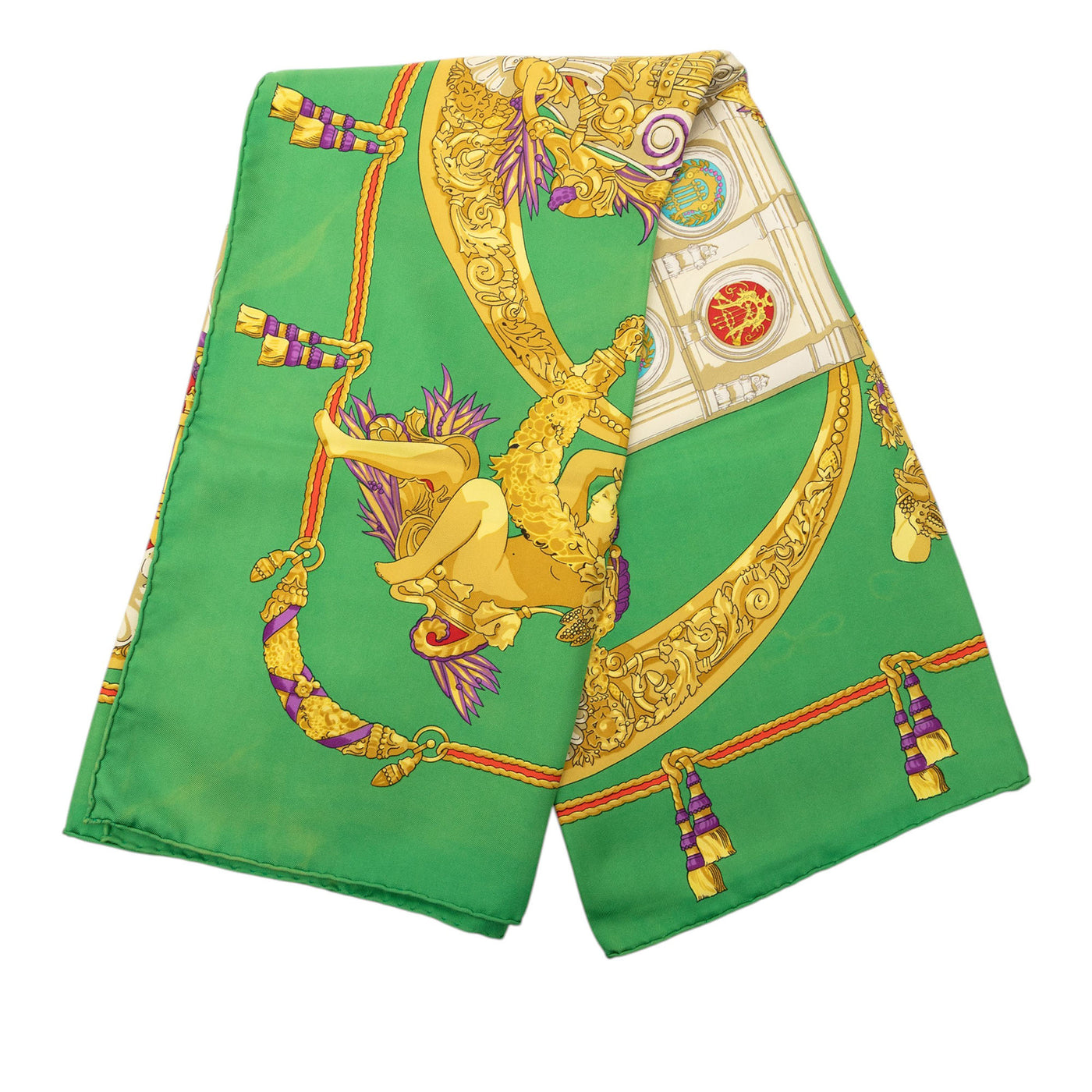 Hommage A Charles Garnier Silk Scarf 90 - Image 1
