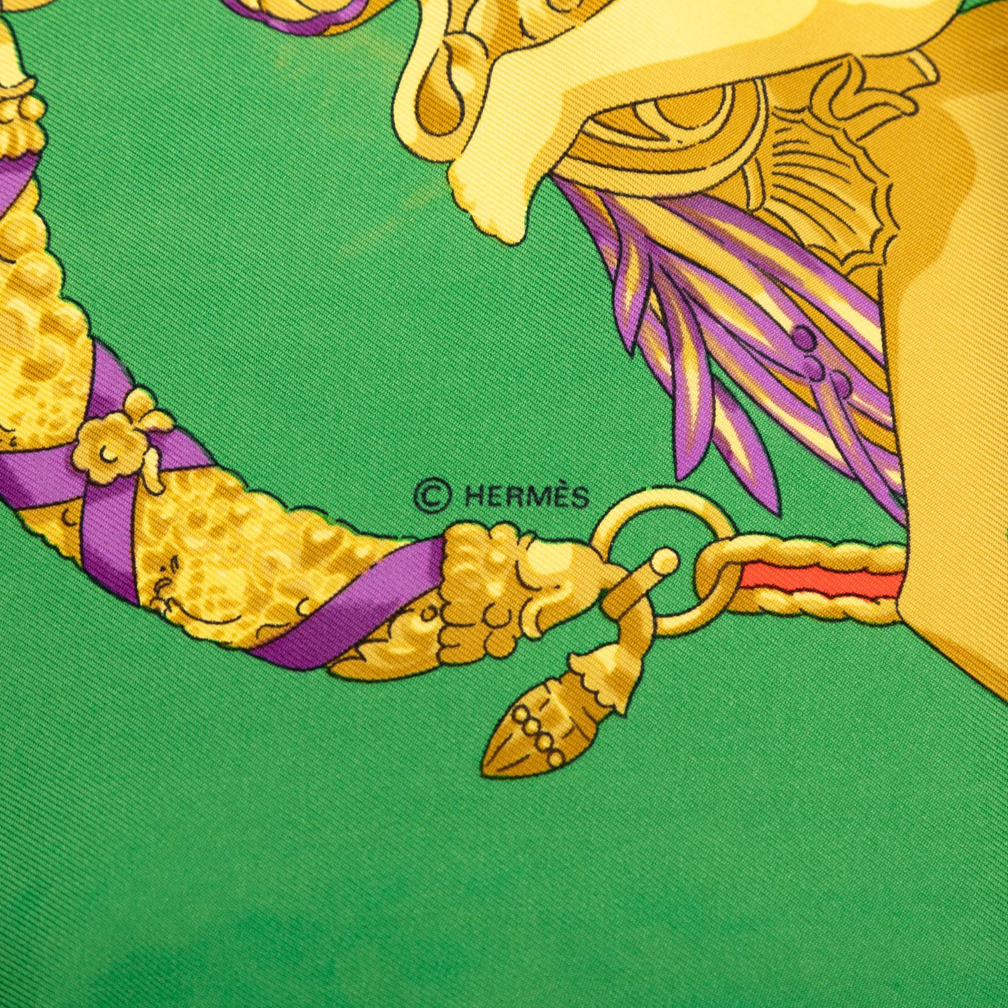 Hommage A Charles Garnier Silk Scarf 90 - Image 5
