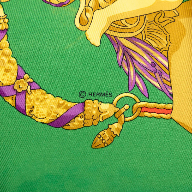 Hommage A Charles Garnier Silk Scarf 90 - Image 5