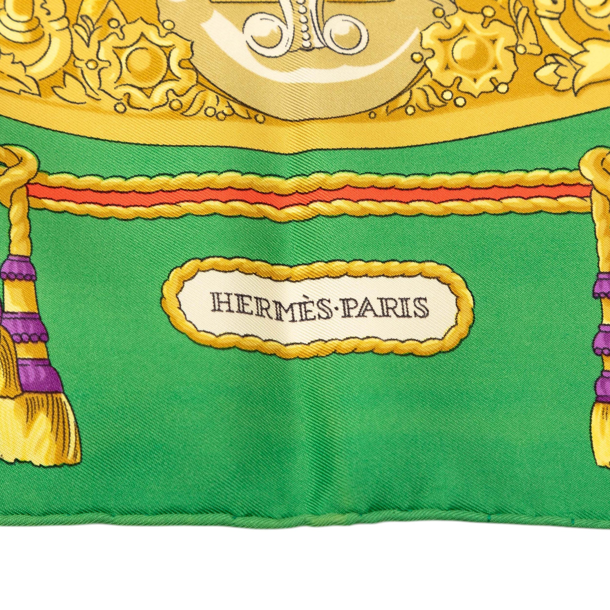 Hommage A Charles Garnier Silk Scarf 90 - Image 6
