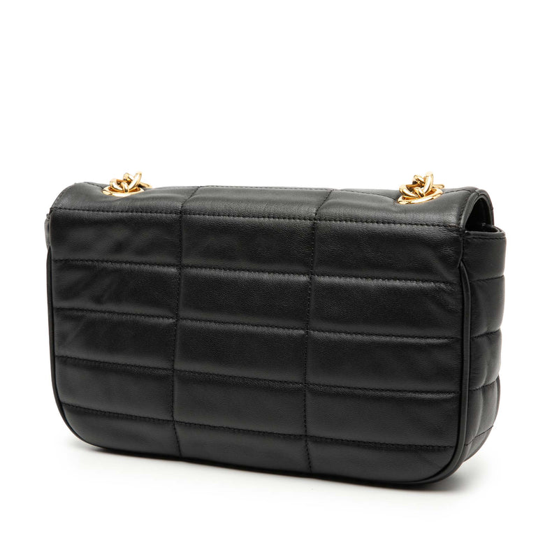 Matelasse Goatskin Monochrome Chain Shoulder Bag - Image 2
