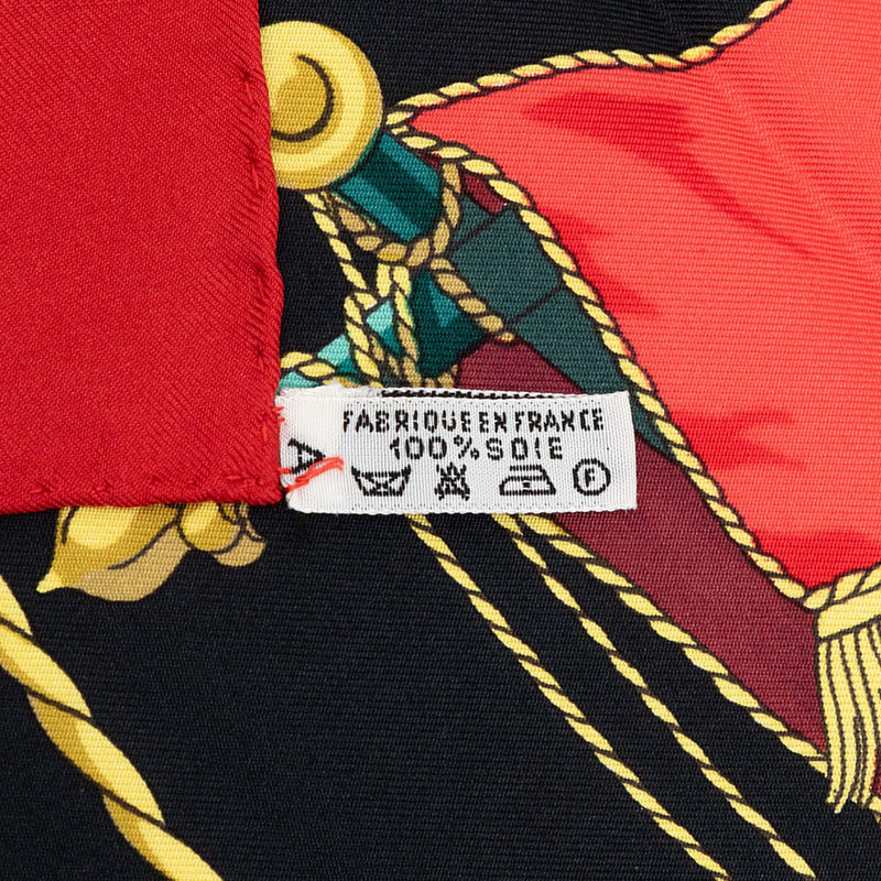 Vue Du Carrosse De La Galere La Reale Silk Scarf 90 - Image 3