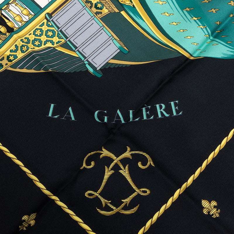 Vue Du Carrosse De La Galere La Reale Silk Scarf 90 - Image 5