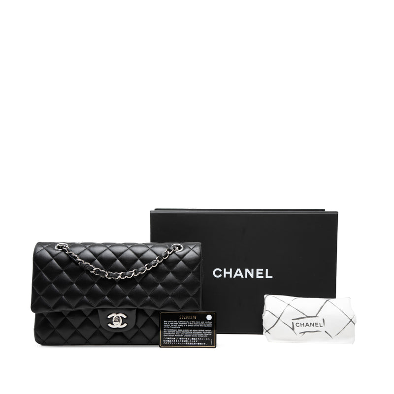 Medium Classic Lambskin Double Flap - Image 8