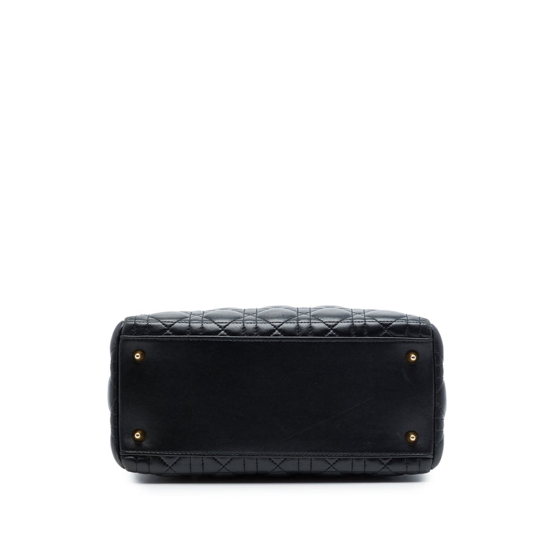 Medium Lambskin Cannage Lady Dior - Image 3