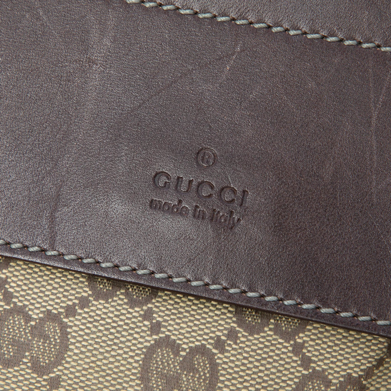 GG Canvas Web Double Pocket Belt Bag - Image 5