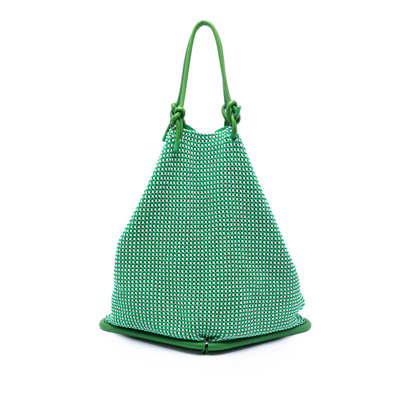 Nylon Crochet Folding Shopper Tote - Image 1