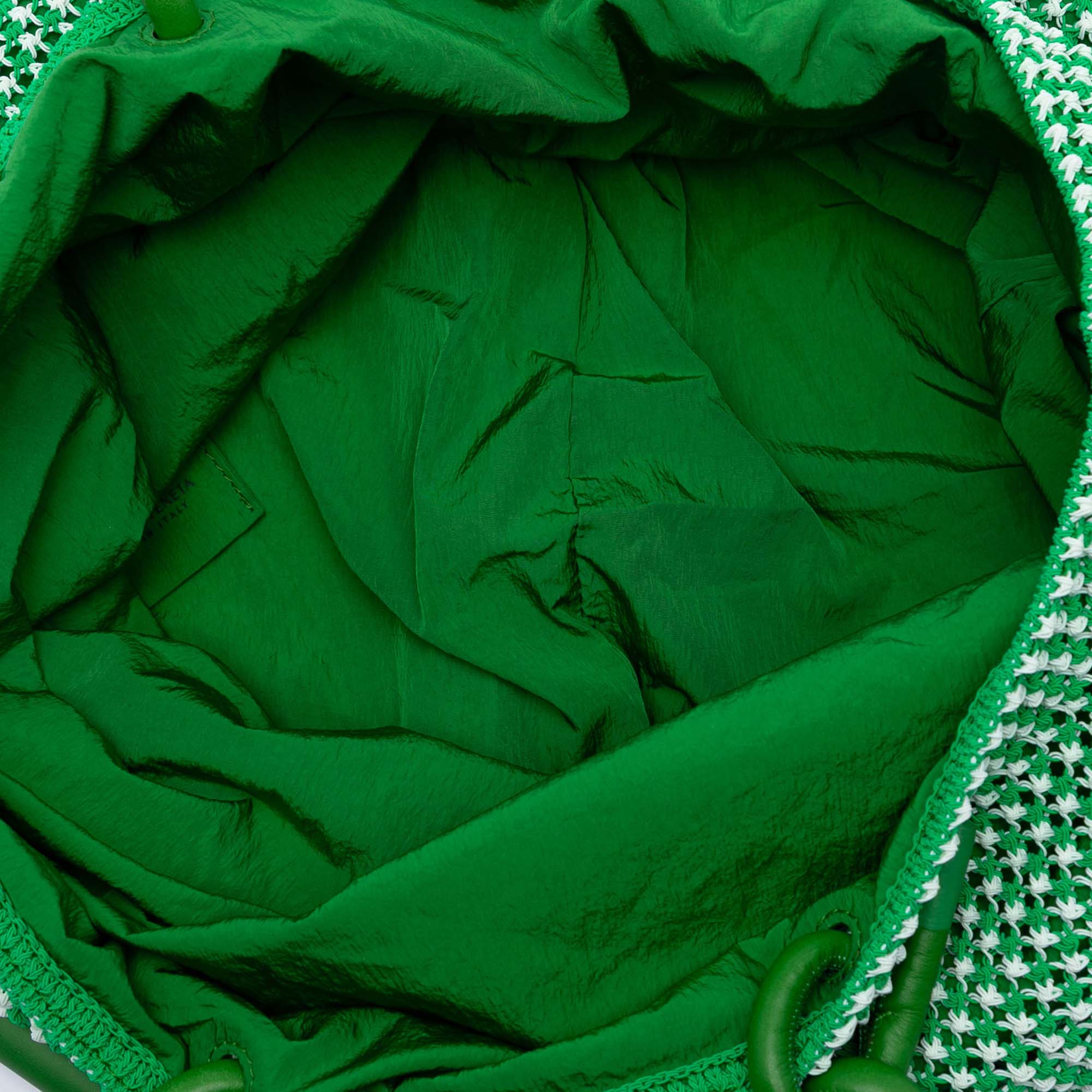 Nylon Crochet Folding Shopper Tote - Image 4