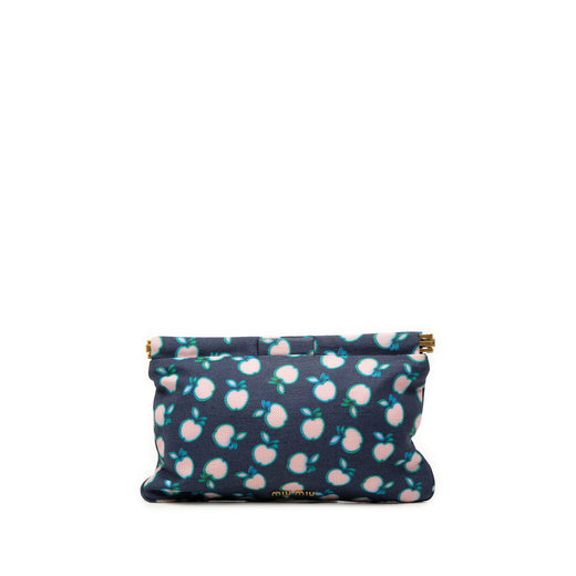Canvas Apple Print Frame Flat Pouch - Image 1