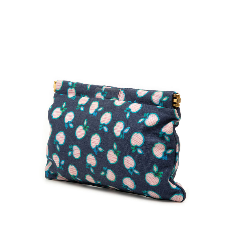 Canvas Apple Print Frame Flat Pouch - Image 2