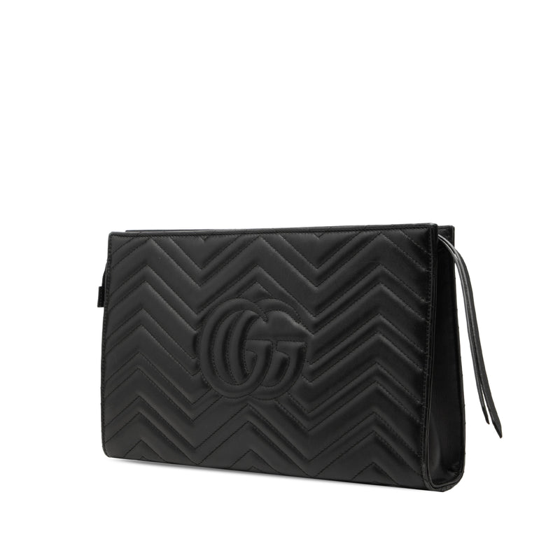 GG Marmont Heart Matelasse Calfskin Clutch - Image 2