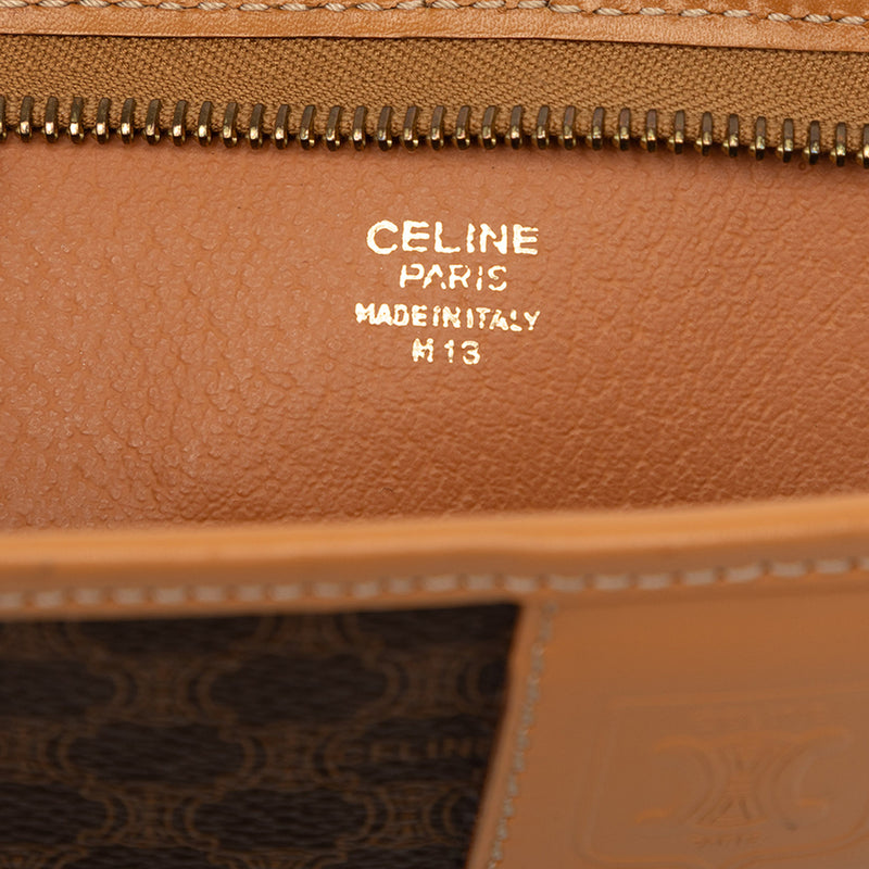 Macadam Coated Canvas Clutch - Image 5