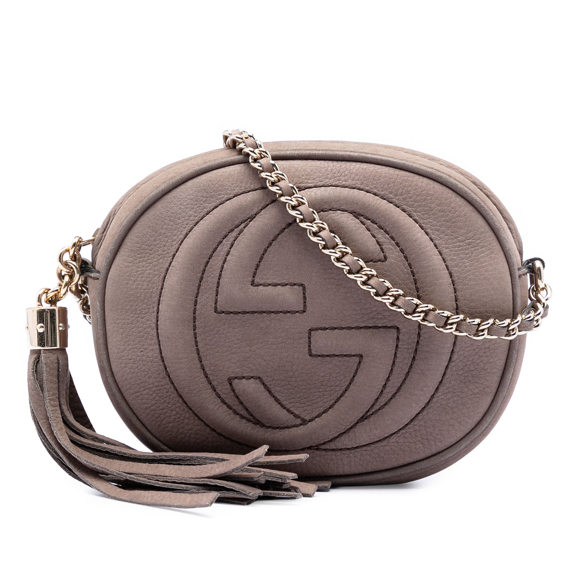Mini Nubuck Soho Chain Crossbody - Image 1