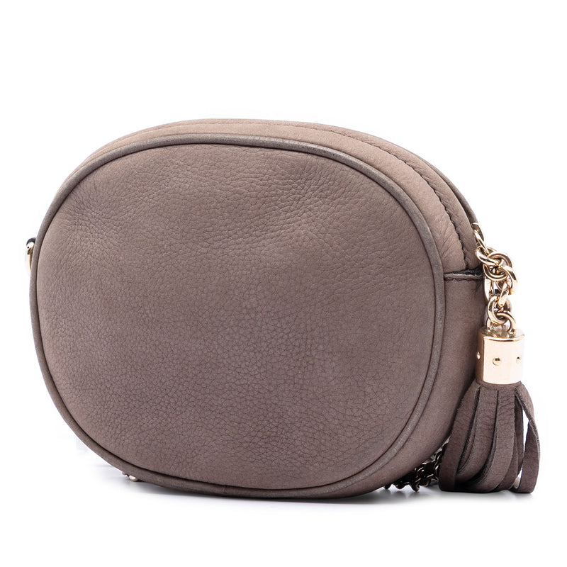 Mini Nubuck Soho Chain Crossbody - Image 2