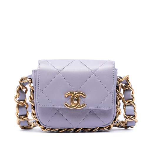 Mini Quilted Calfskin Framing Chain Flap - Image 1