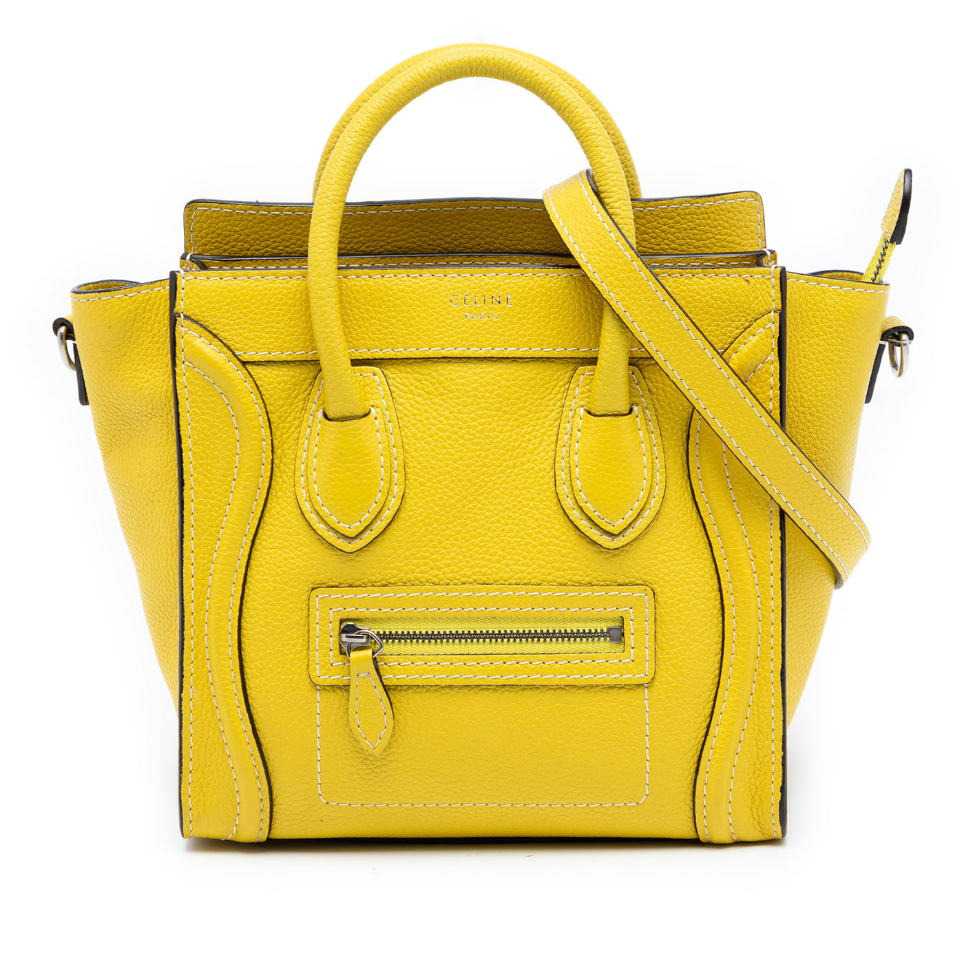 Nano Grained Calfskin Luggage Tote - Image 1