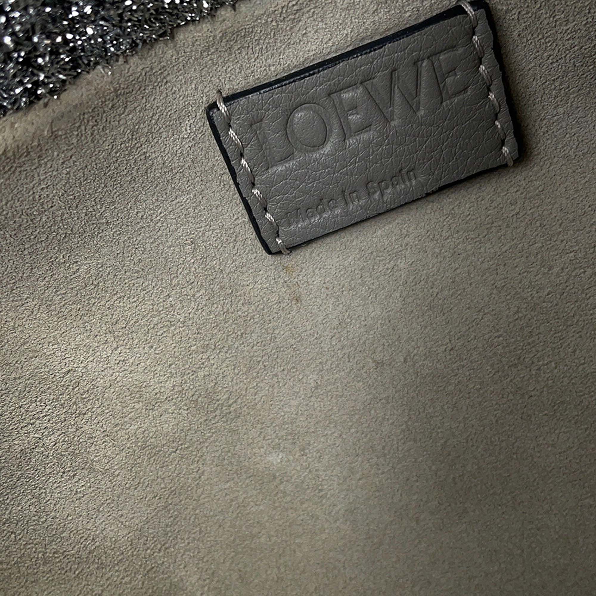 Mini Metallic Lurex Flamenco Knot Crossbody - Image 6