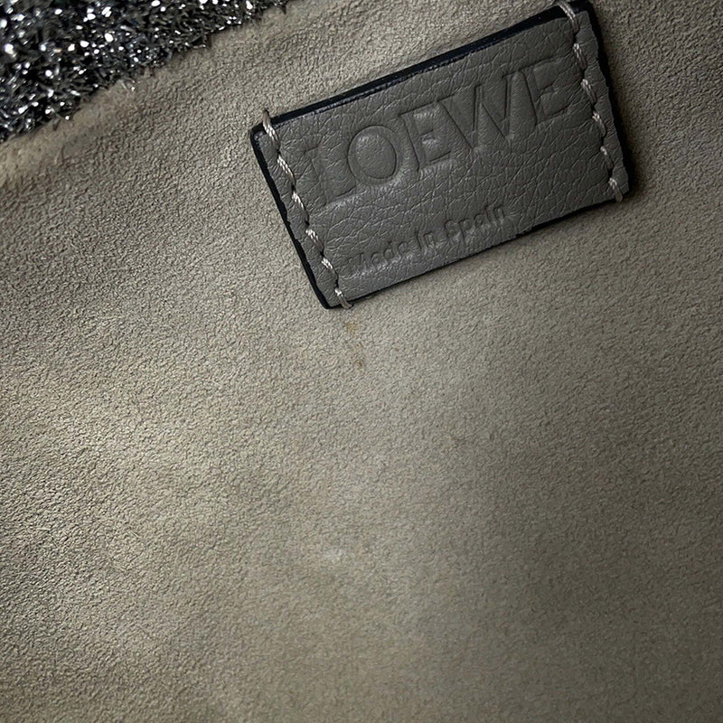 Mini Metallic Lurex Flamenco Knot Crossbody - Image 6