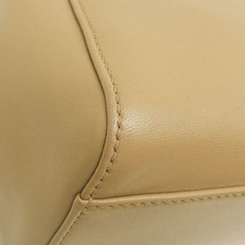 Mini Leather Selleria Peekaboo Iconic Satchel - Image 11