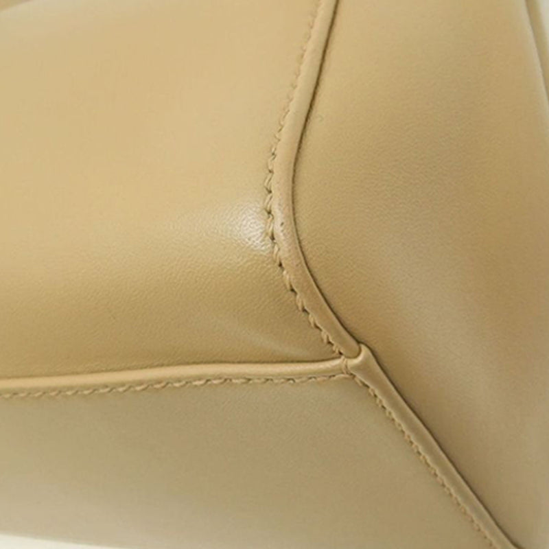 Mini Leather Selleria Peekaboo Iconic Satchel - Image 14