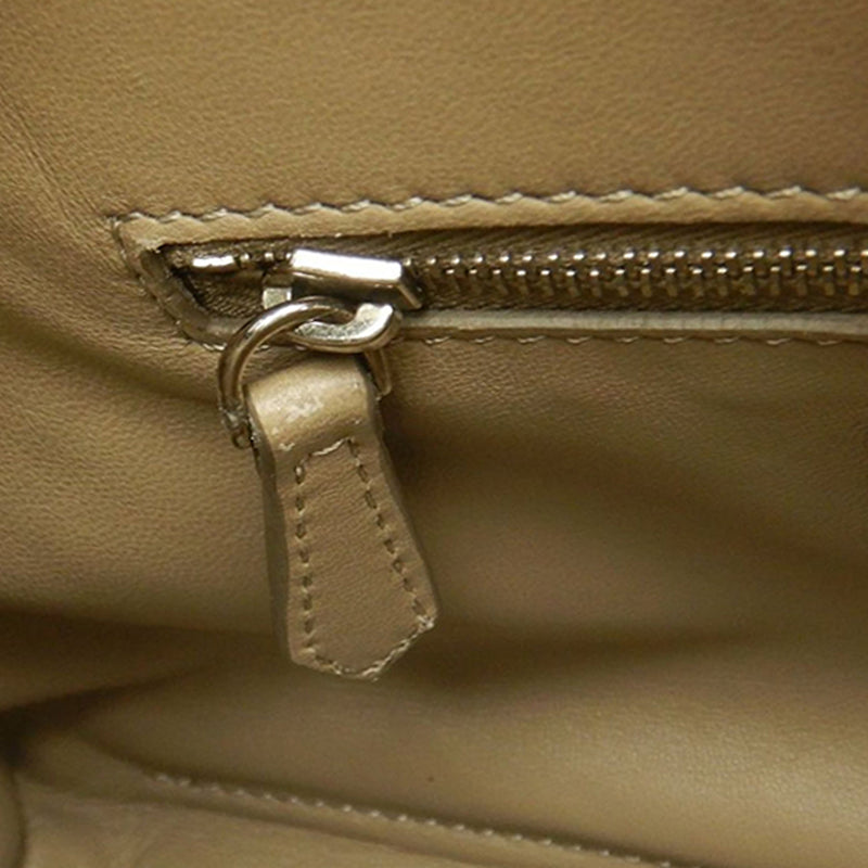 Mini Leather Selleria Peekaboo Iconic Satchel - Image 17