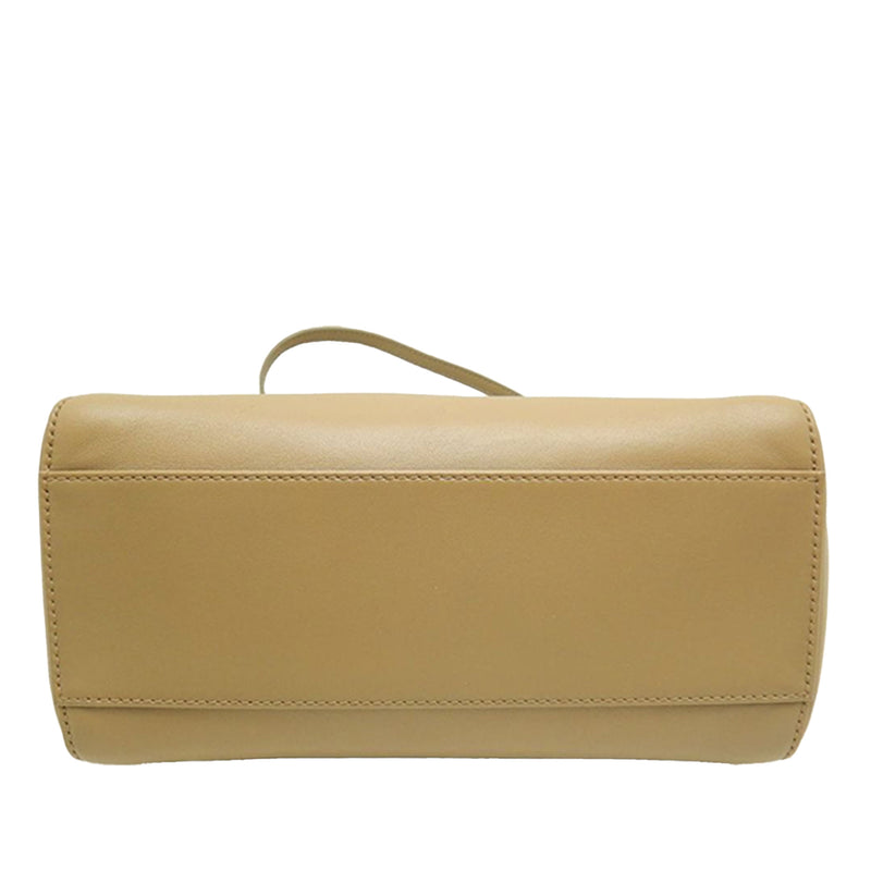 Mini Leather Selleria Peekaboo Iconic Satchel - Image 3