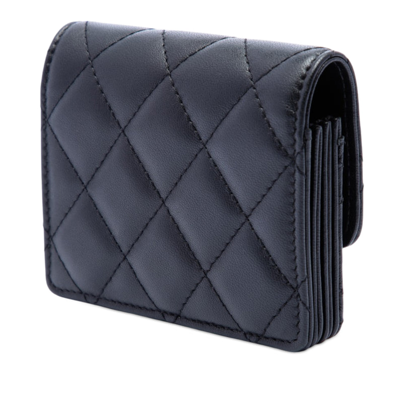 Quilted Lambskin Romance Card Holder On Chain - Image 2