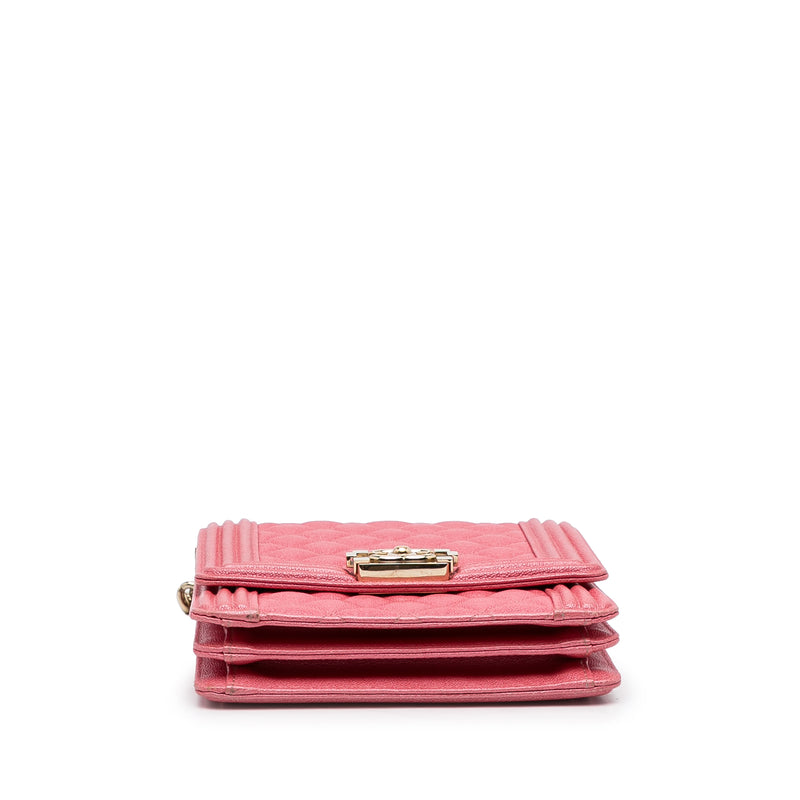Quilted Caviar North South Boy Flap - Image 5