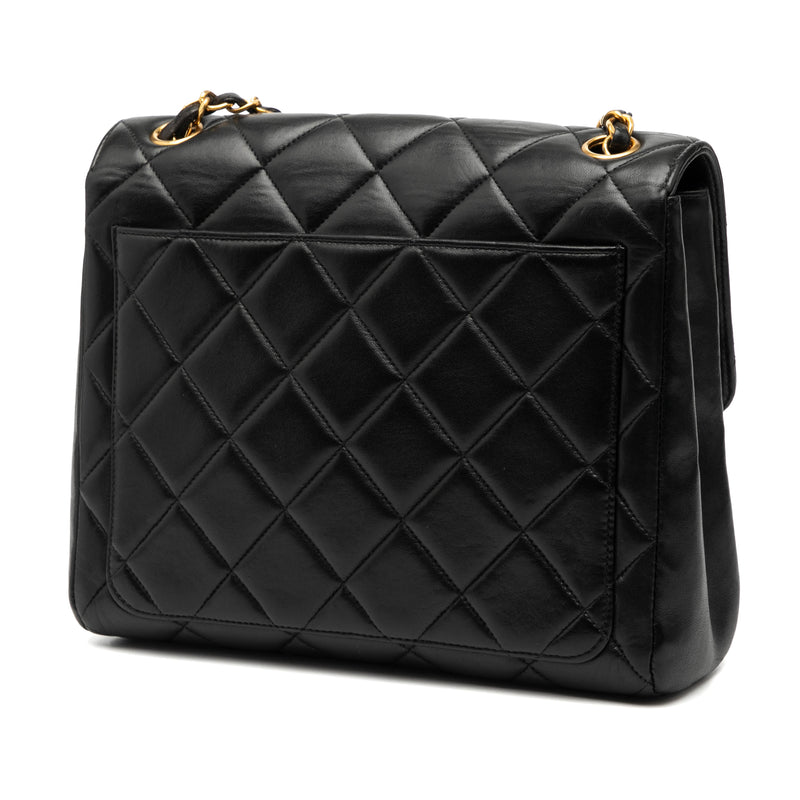 Small Square Lambskin Straight Single Flap - Image 2