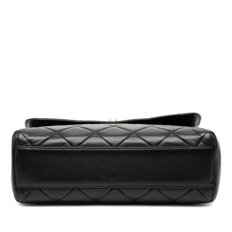Small Square Lambskin Straight Single Flap - Image 3
