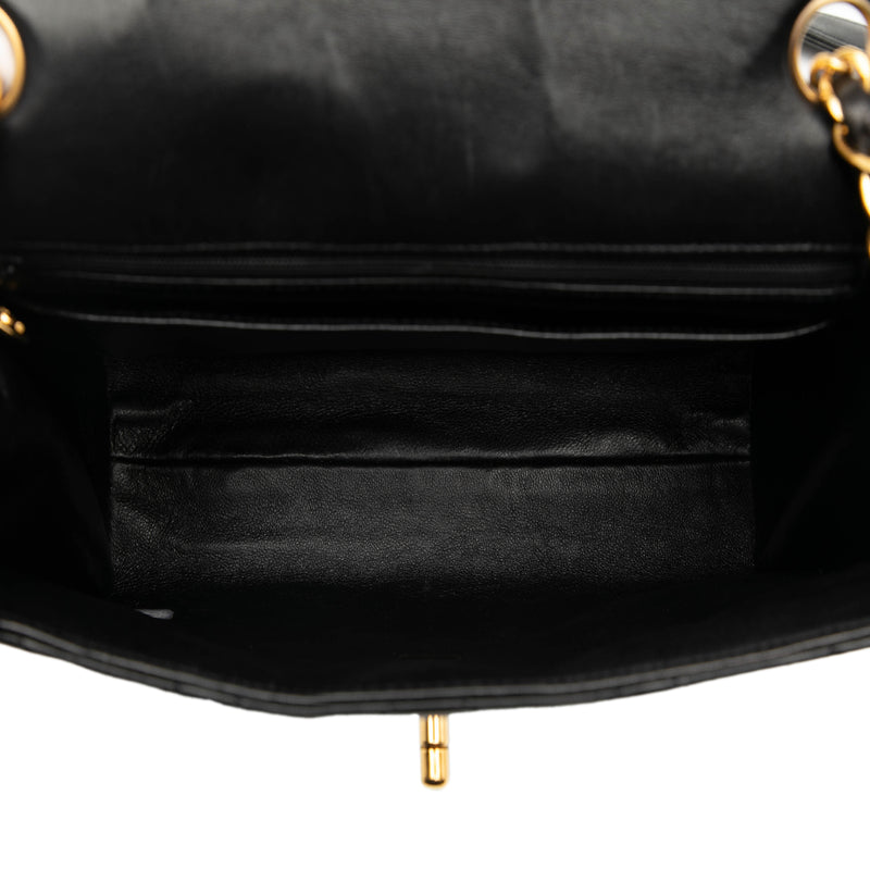 Small Square Lambskin Straight Single Flap - Image 4