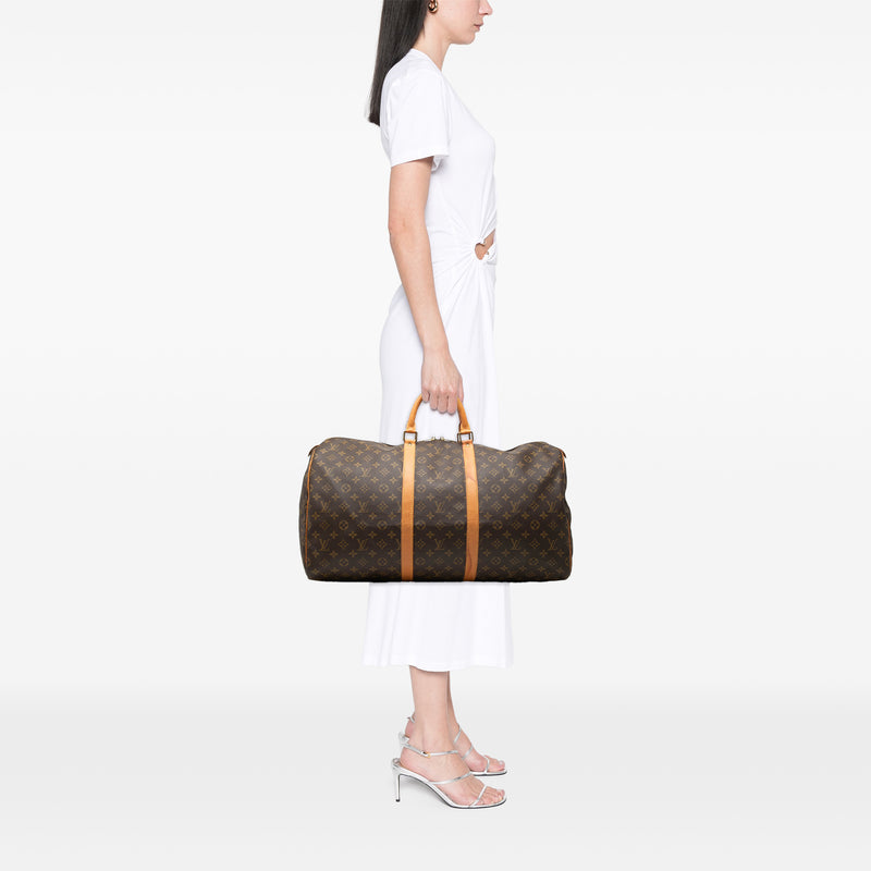 Monogram Keepall 55 - Image 9