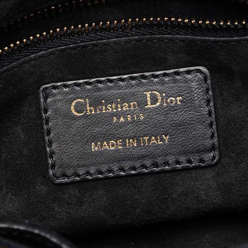 Mini Lambskin Cannage Studded Supple Lady Dior - Image 5