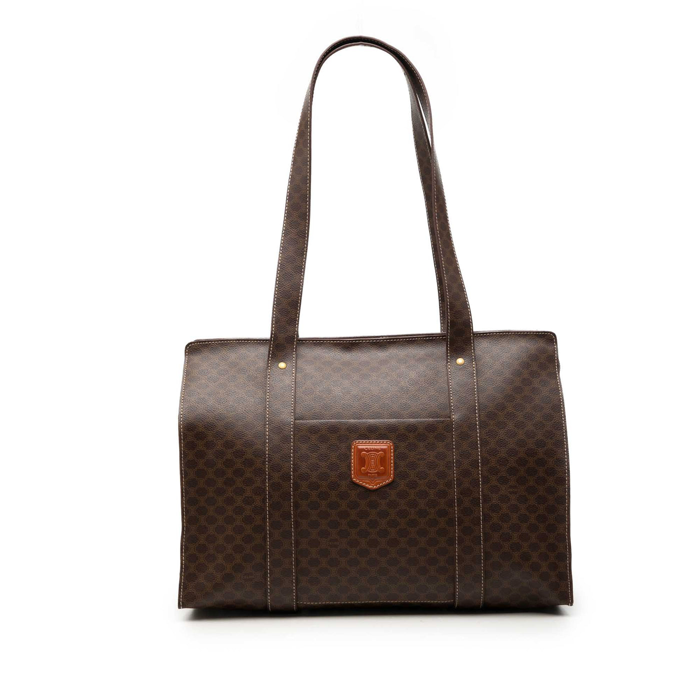 Macadam Coated Canvas Tote - Image 1