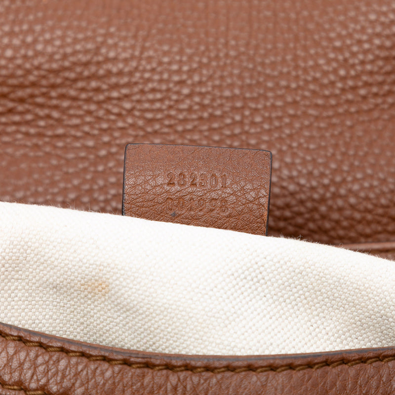 GG Canvas Bella Flap Satchel - Image 6