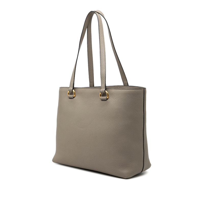 Vitello Daino Canapa Logo Tote - Image 2