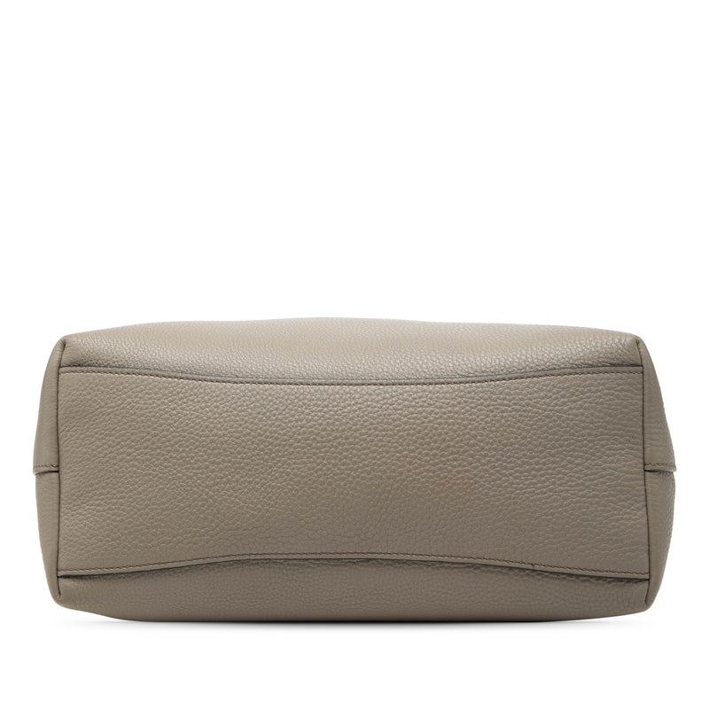 Vitello Daino Canapa Logo Tote - Image 3