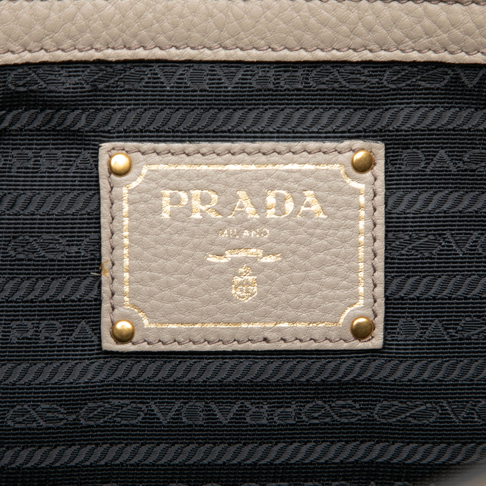 Vitello Daino Canapa Logo Tote - Image 5
