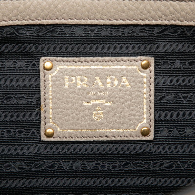 Vitello Daino Canapa Logo Tote - Image 5