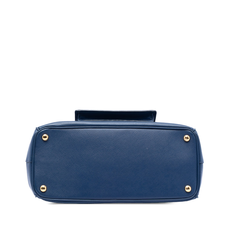 Saffiano Lux Galleria Double Zip Front Pocket Satchel - Image 3
