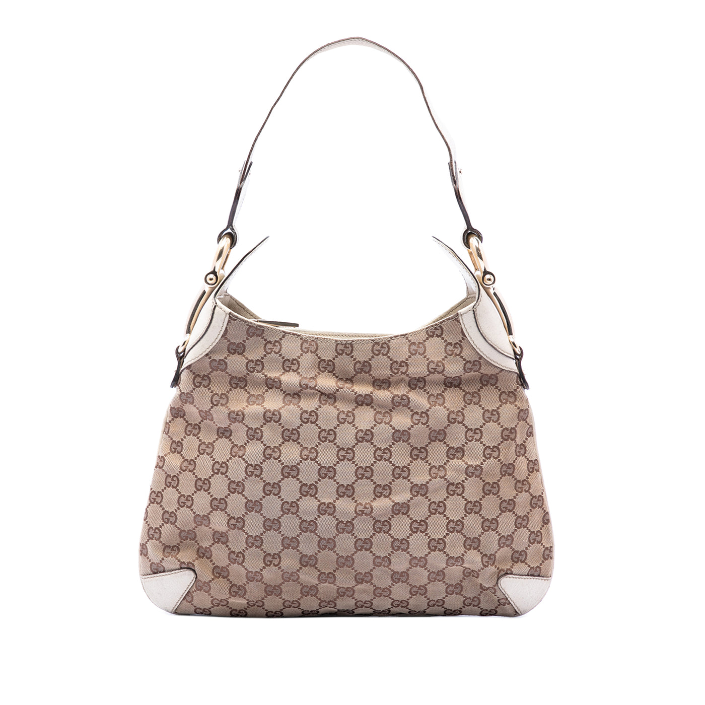 GG Canvas Horsebit Creole Hobo Bag - Image 1