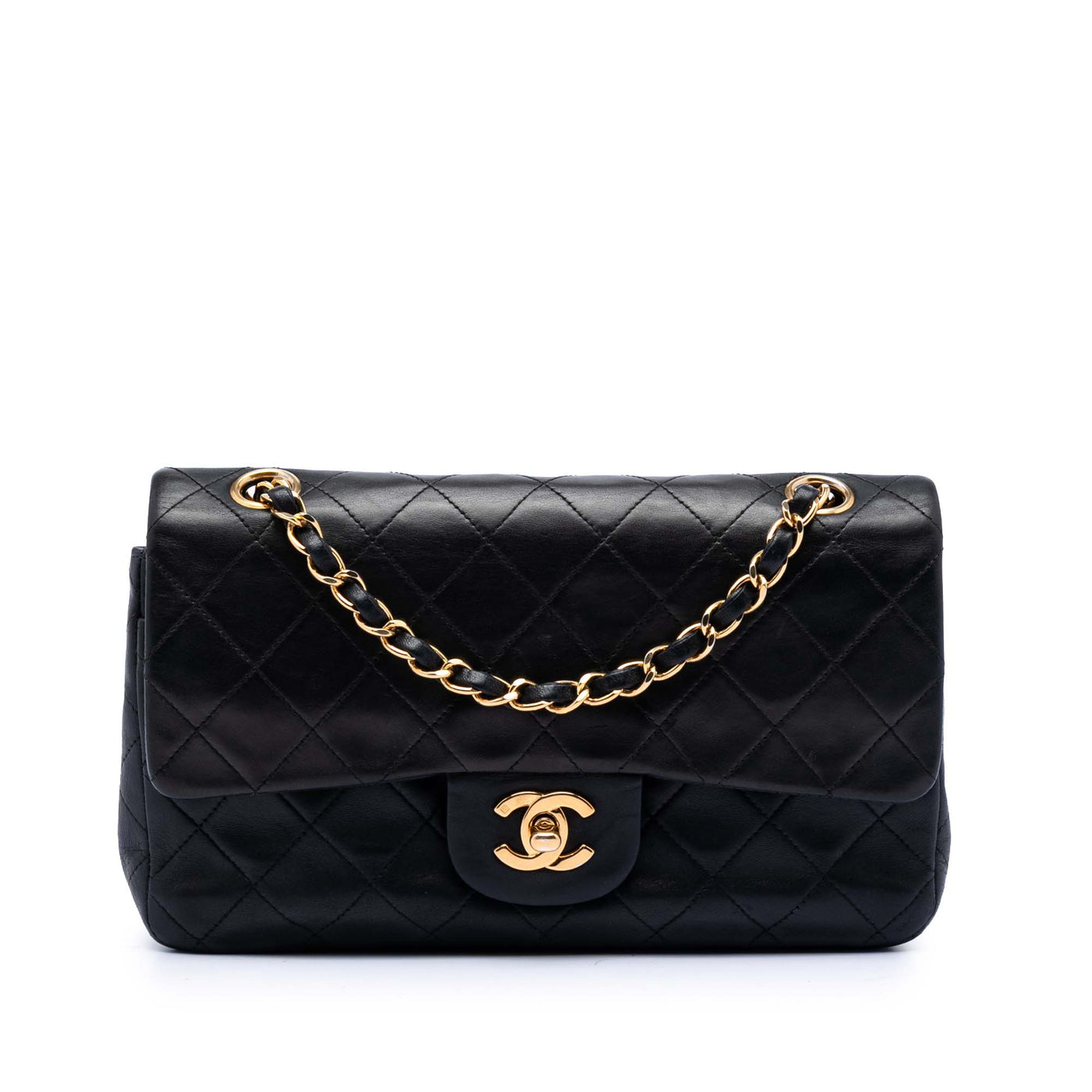 Small Classic Lambskin Double Flap - Image 1