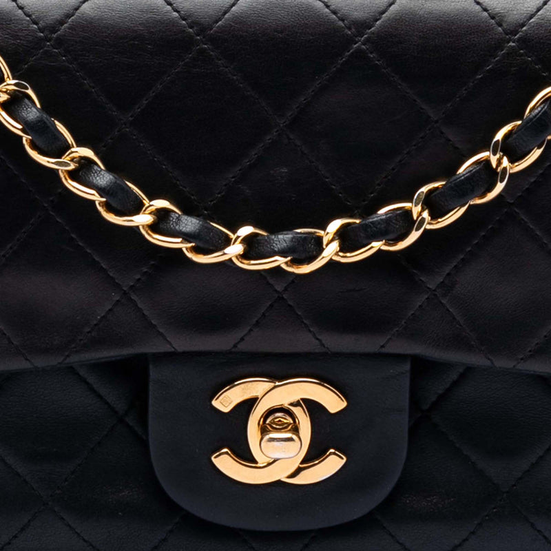 Small Classic Lambskin Double Flap - Image 7