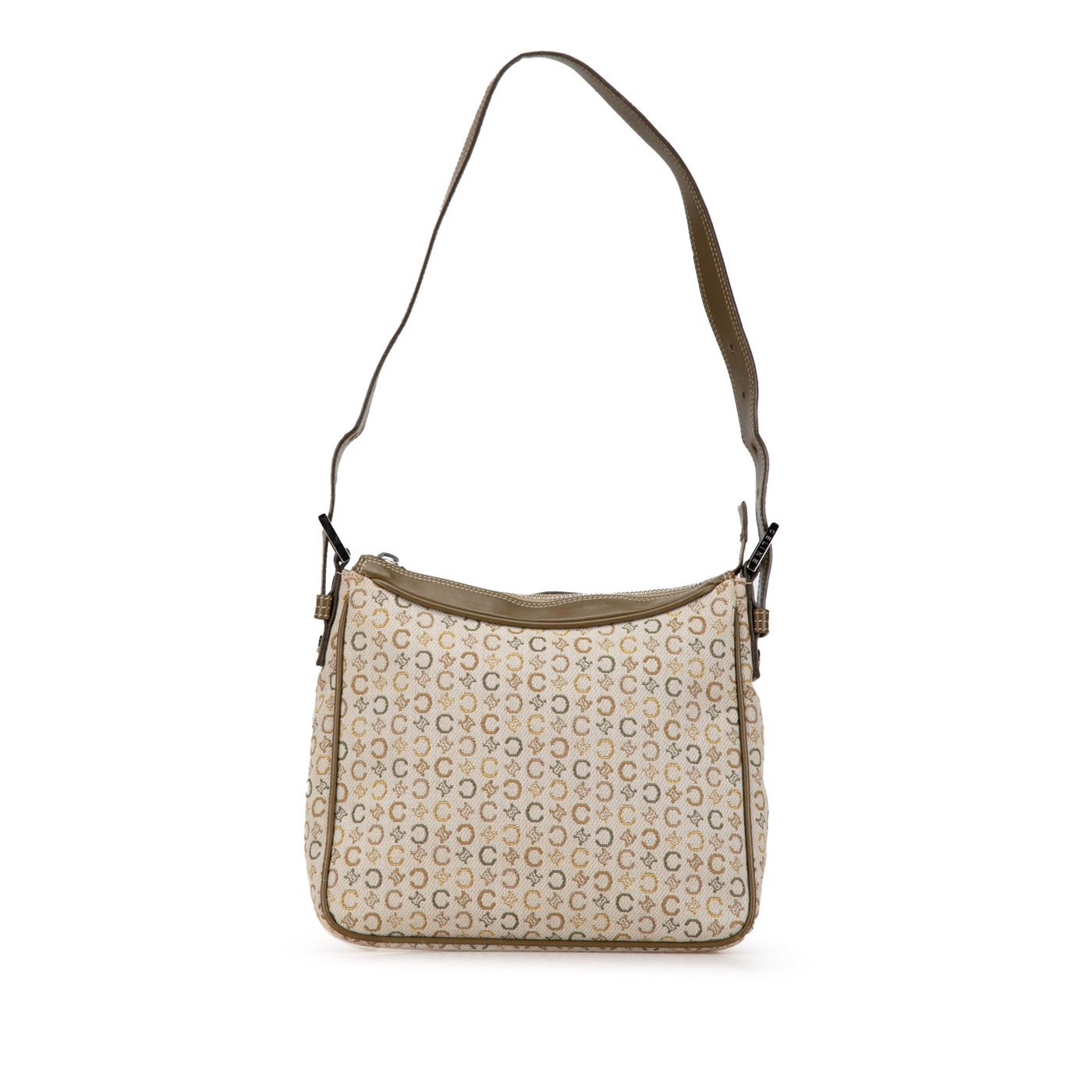 C Macadam Canvas Shoulder Bag - Image 1