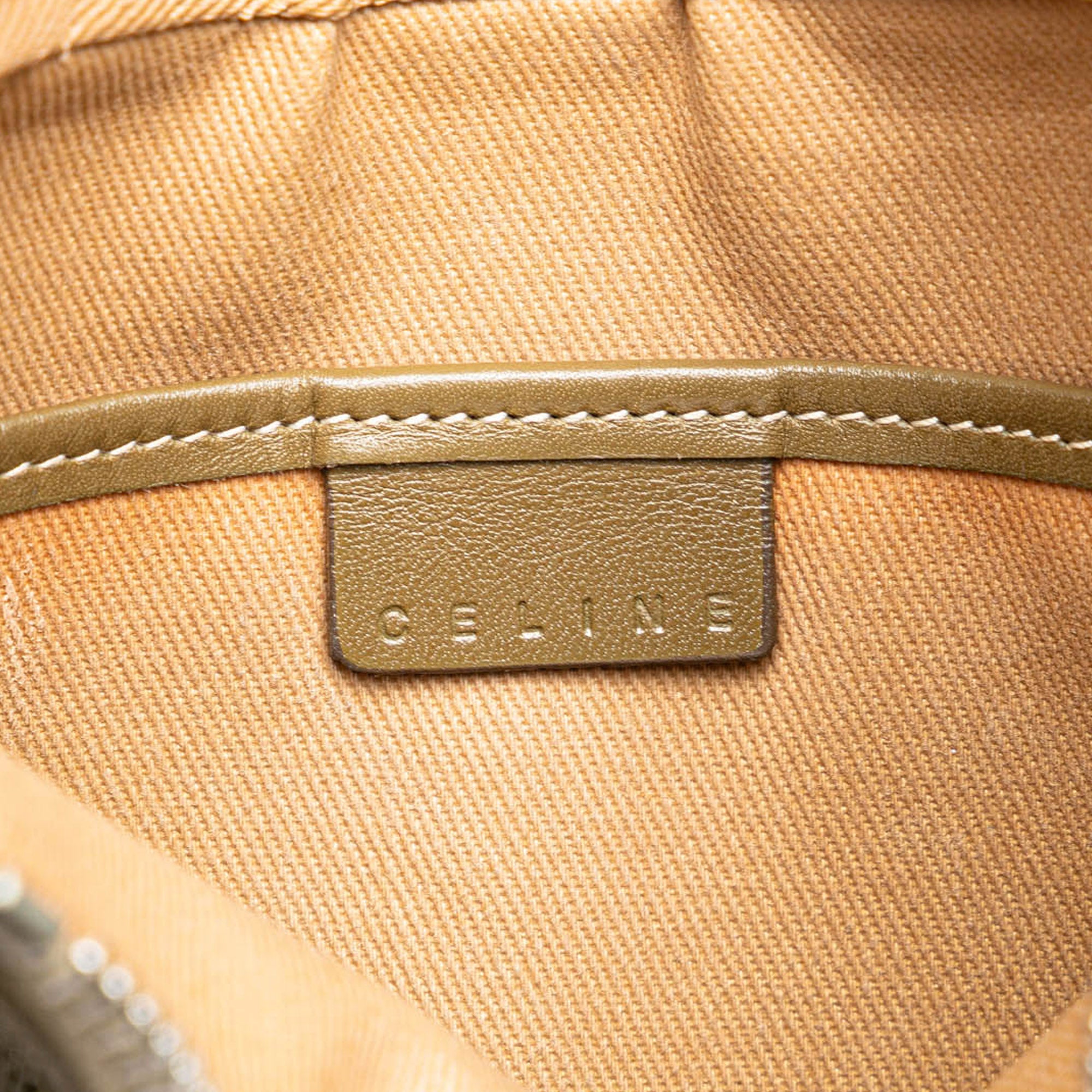 C Macadam Canvas Shoulder Bag - Image 5