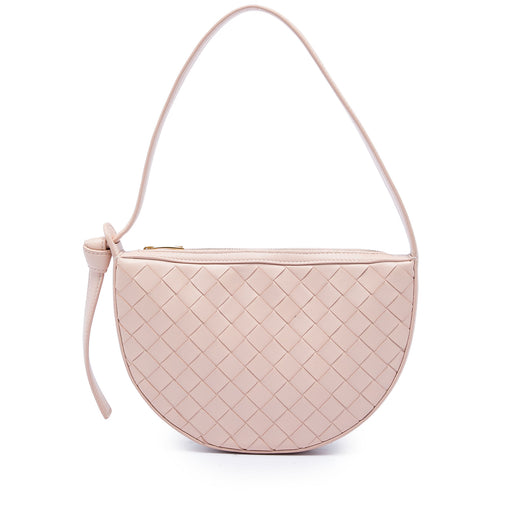 Mini Leather Intrecciato Sunrise Hobo - Image 1