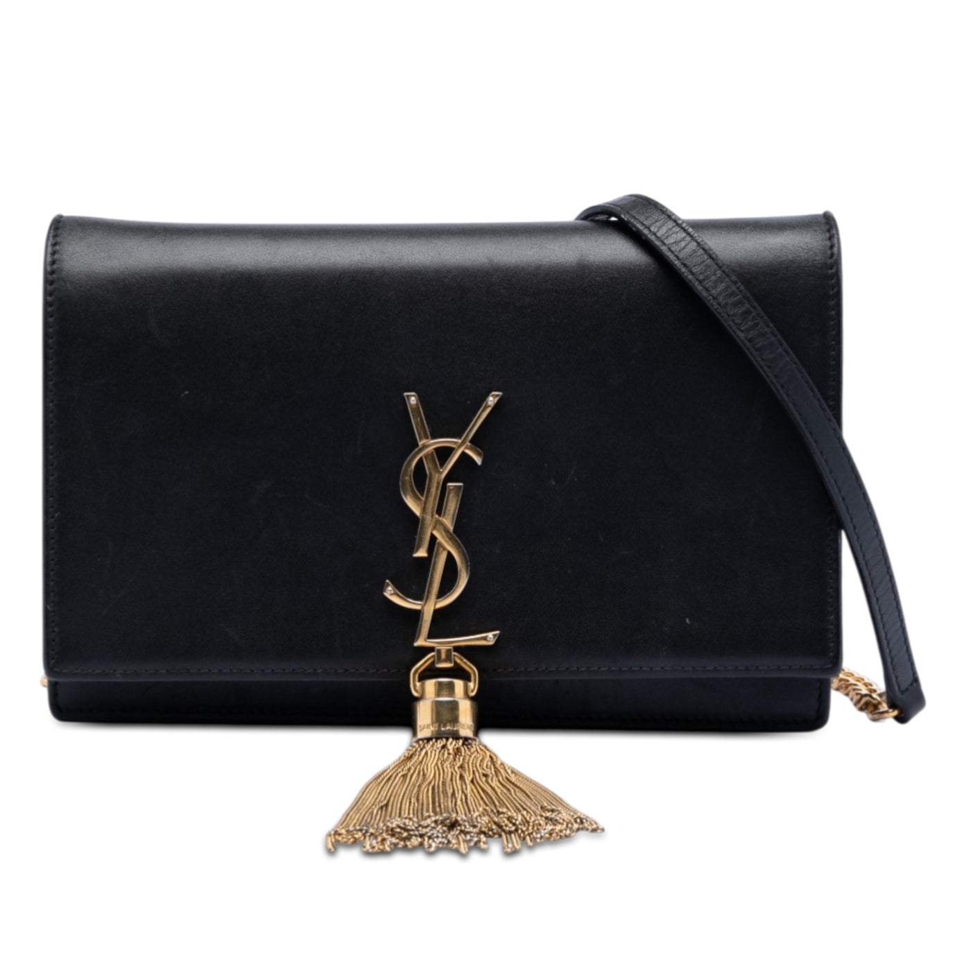 Smooth Calfskin Monogram Kate Tassel Chain Wallet - Image 1